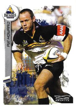 2003 Kryptyx The Defenders Australian Rugby Union #41 Pat Howard Front